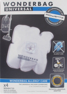 Sac Aspirateur Rowenta Wonderbag Allergy Care - WB484720 – Top Filter  Fackelmann France
