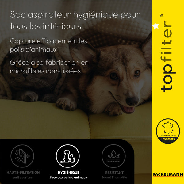 Sac TopFilter PREMIUM 64081 Electrolux Tornado