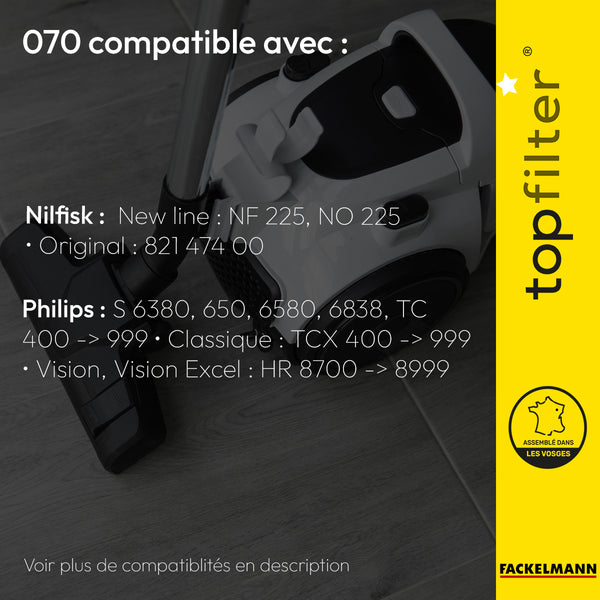 Sac TopFilter PREMIUM 64070 Philips