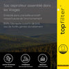 lot de 4 sacs aspirateur Topfilter compatibles avec les aspirateurs Bluesky
