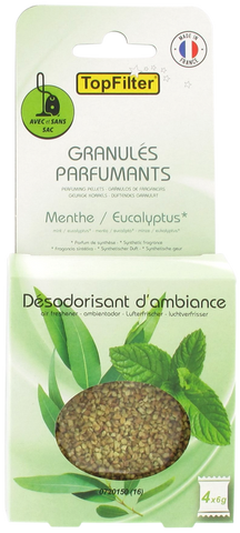 Granulés parfumants senteur menthe eucalyptus