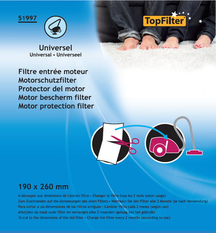Sac Aspirateur Dirt Devil Samsung TopFilter PREMIUM 64807 – Top Filter  Fackelmann France