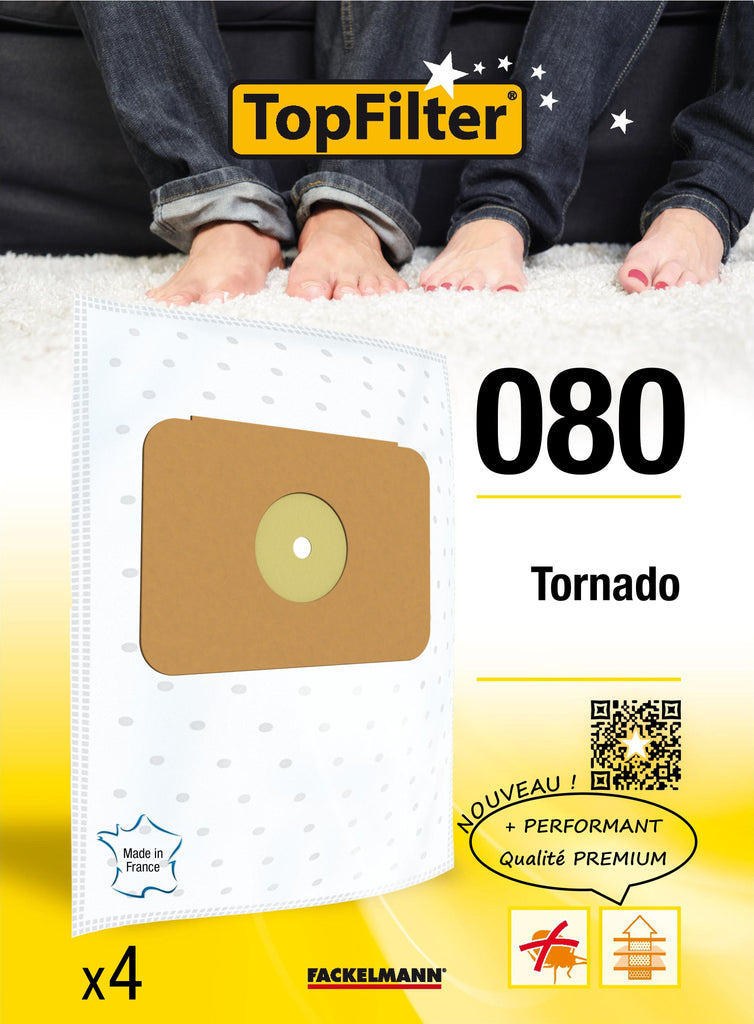 Tornado sales aspirateur sac